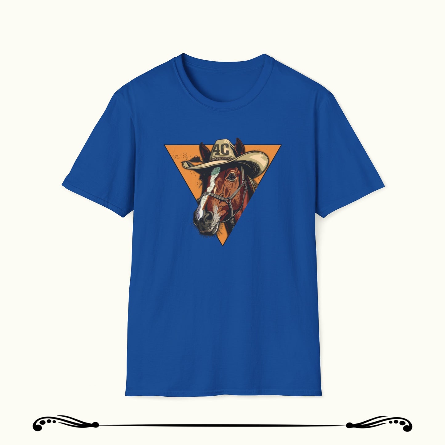 4C Horse With Hat Shirt