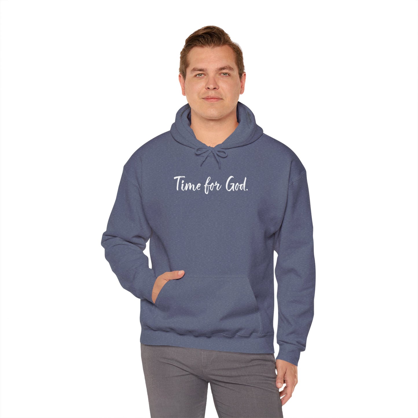 Time for God (Front), Time for Good (Back) Hoodie