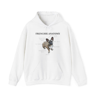 Frenchie Anatomy Hoodie