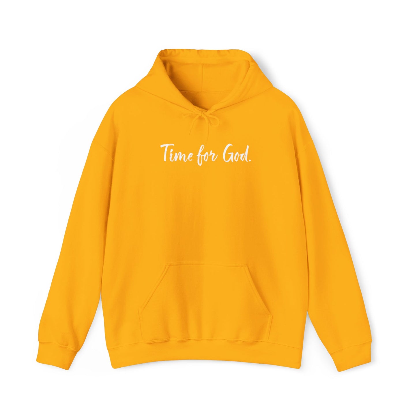 Time for God (Front), Time for Good (Back) Hoodie