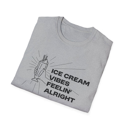 Ice Cream Vibes Feelin' Alright MG Shirt