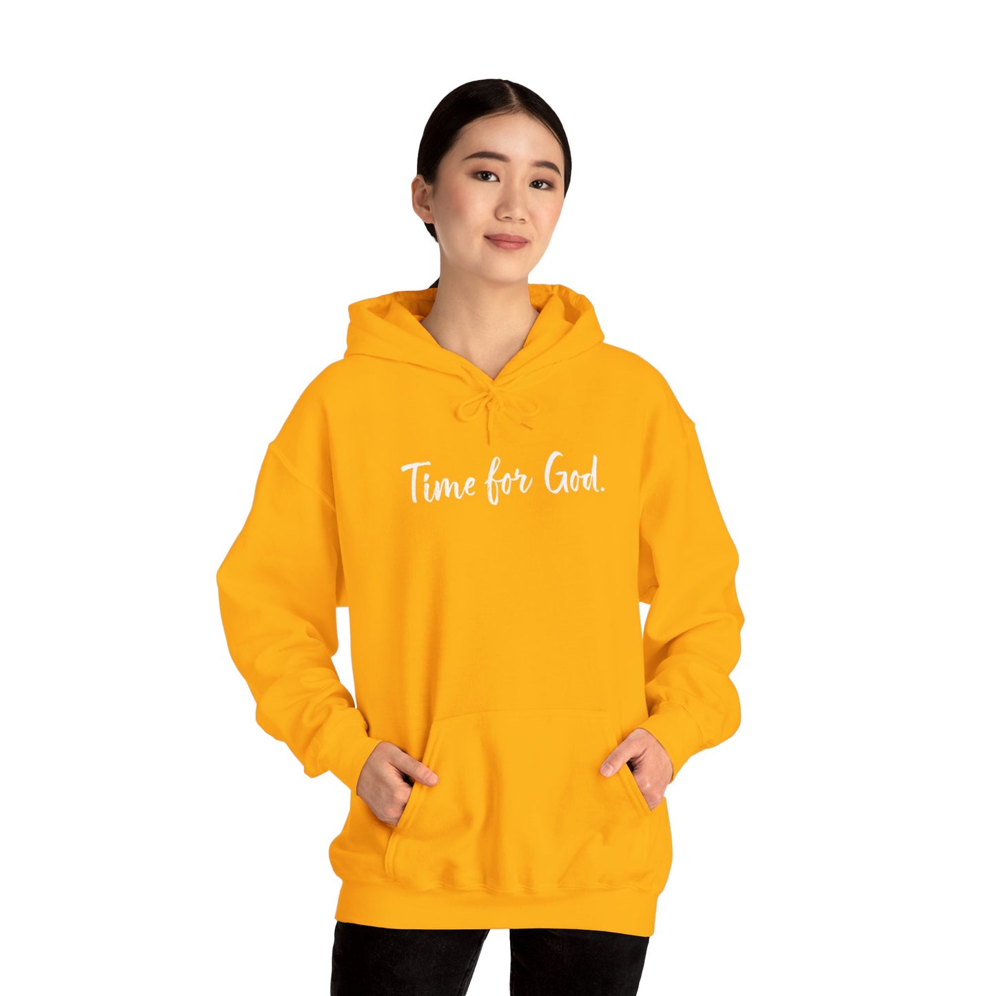 Time for God (Front), Time for Good (Back) Hoodie