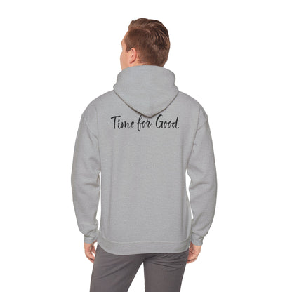 Time for God (Front), Time for Good (Back) Hoodie