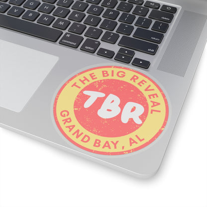 The Big Reveal Circle Sticker