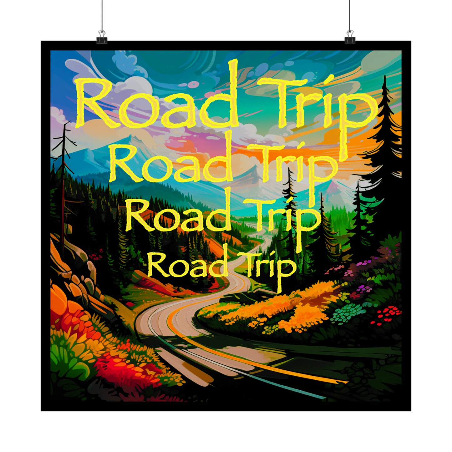 Road Trip MG Poster