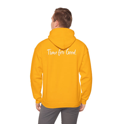 Time for God (Front), Time for Good (Back) Hoodie