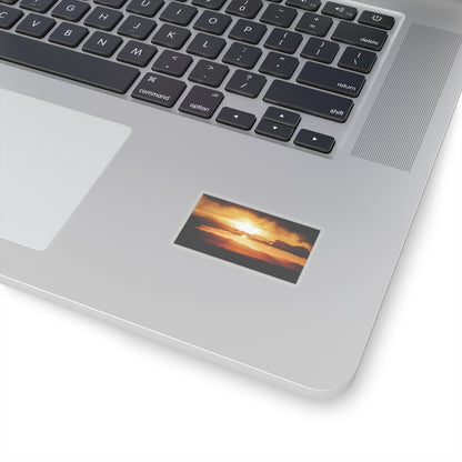 Golden Sunset Sticker