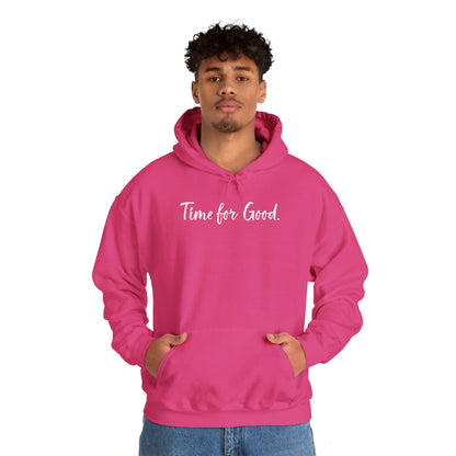 Time for Good (Front), Time for God (Back) Hoodie