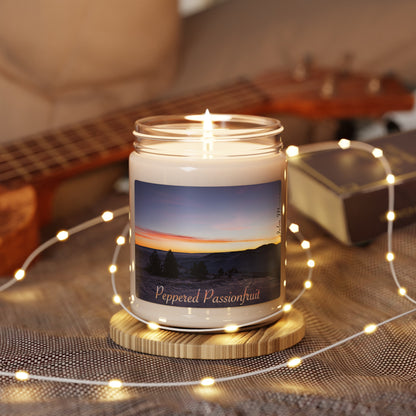 Golden Sunset at Jelm Mountain Candle