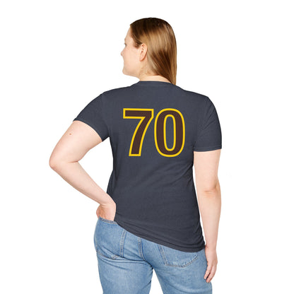 7 Zero is Our Hero With The Number 70 on The Back, Rex Merch