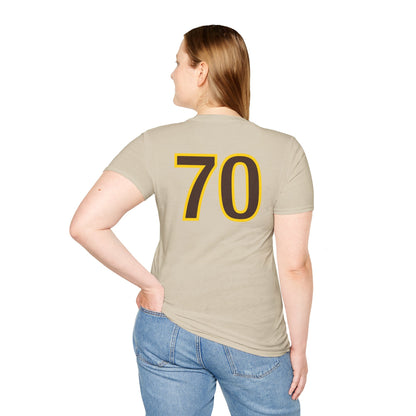 7 Zero is Our Hero With The Number 70 on The Back, Rex Merch