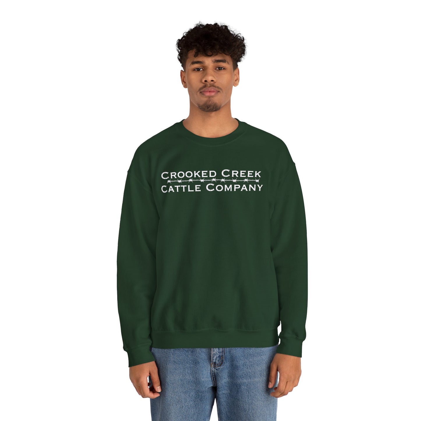 Classic Crooked Creek Cattle Company Crewneck