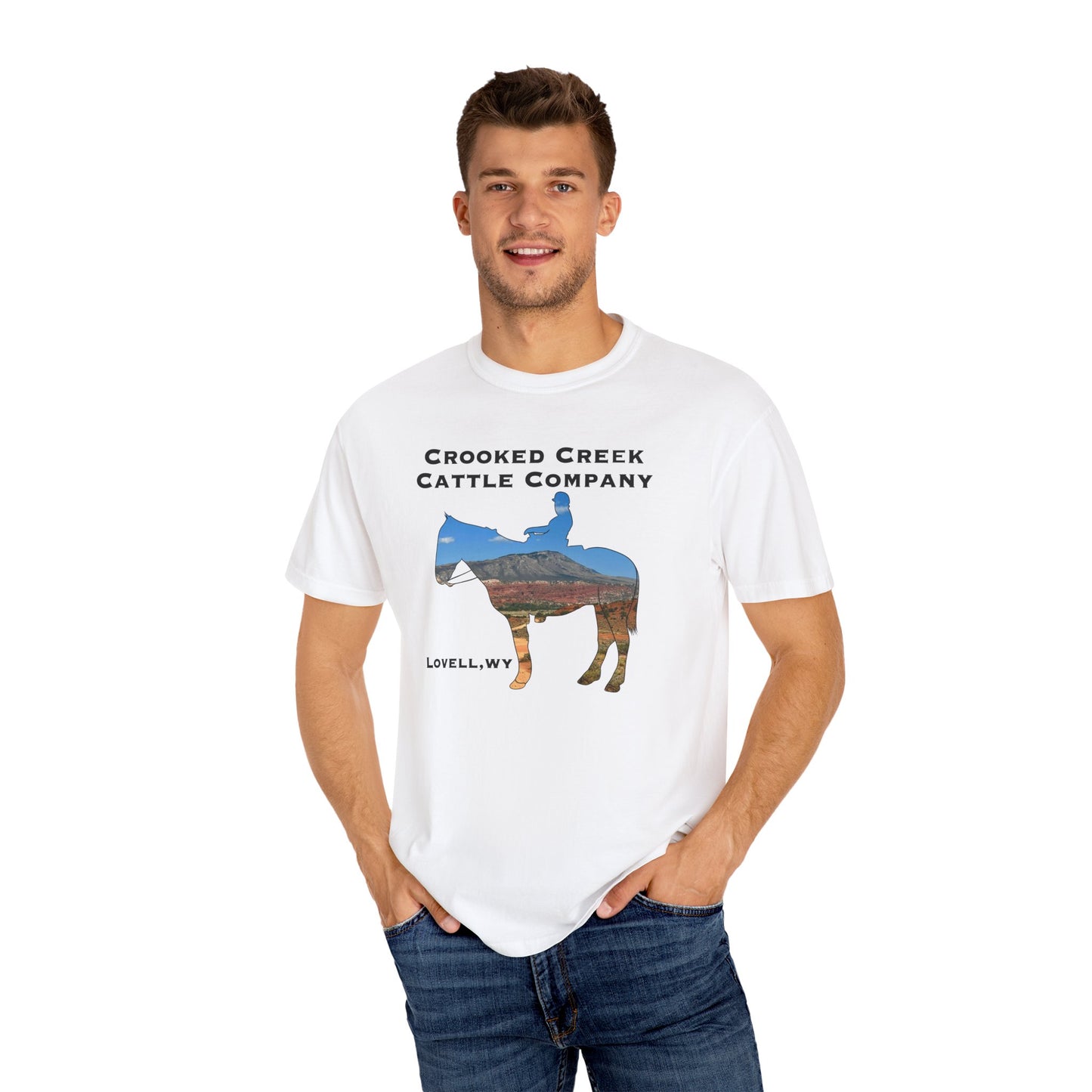 Crooked Creek Horse Mountain Design Shirt