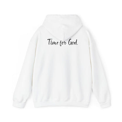 Time for Good (Front), Time for God (Back) Hoodie