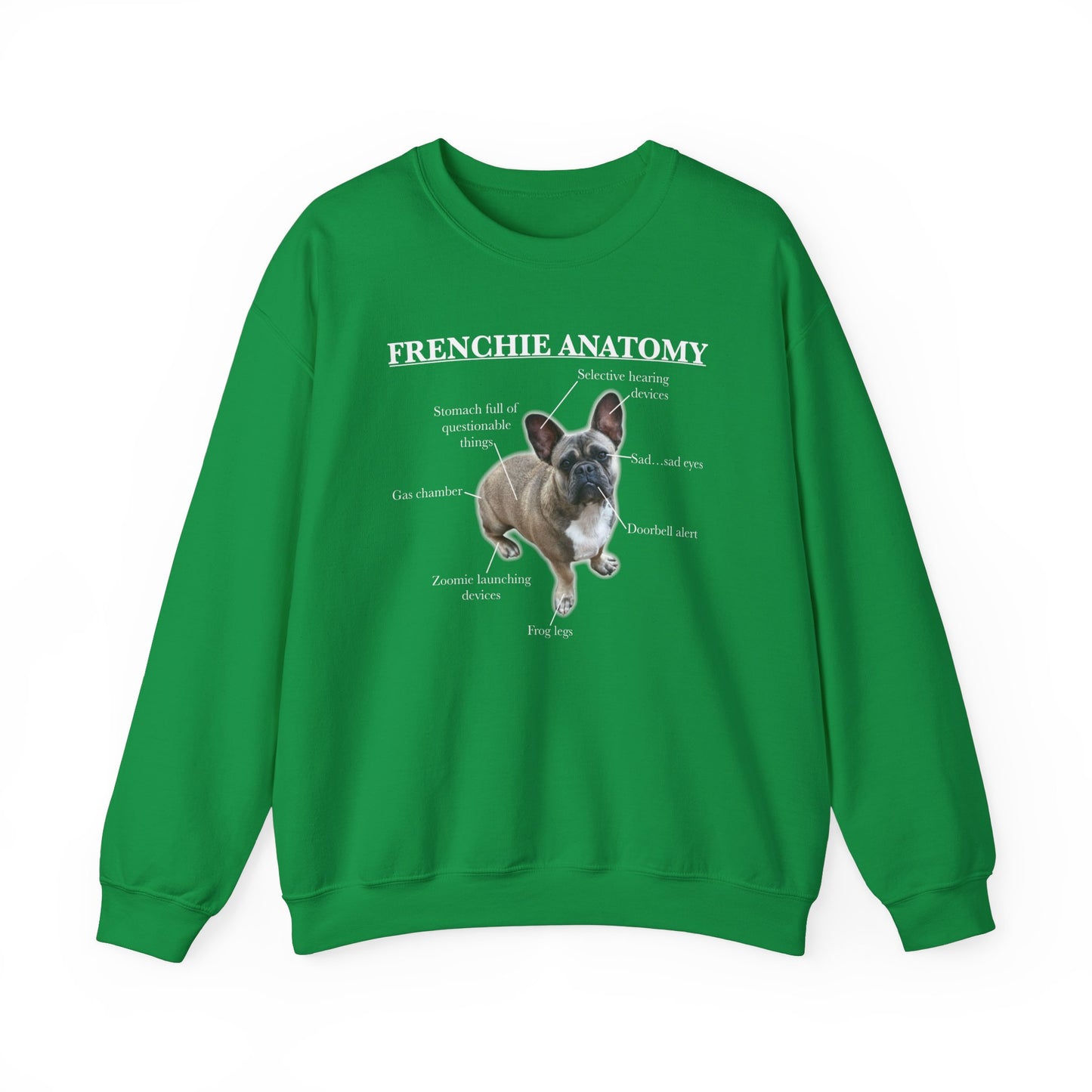 Frenchie Anatomy Crewneck