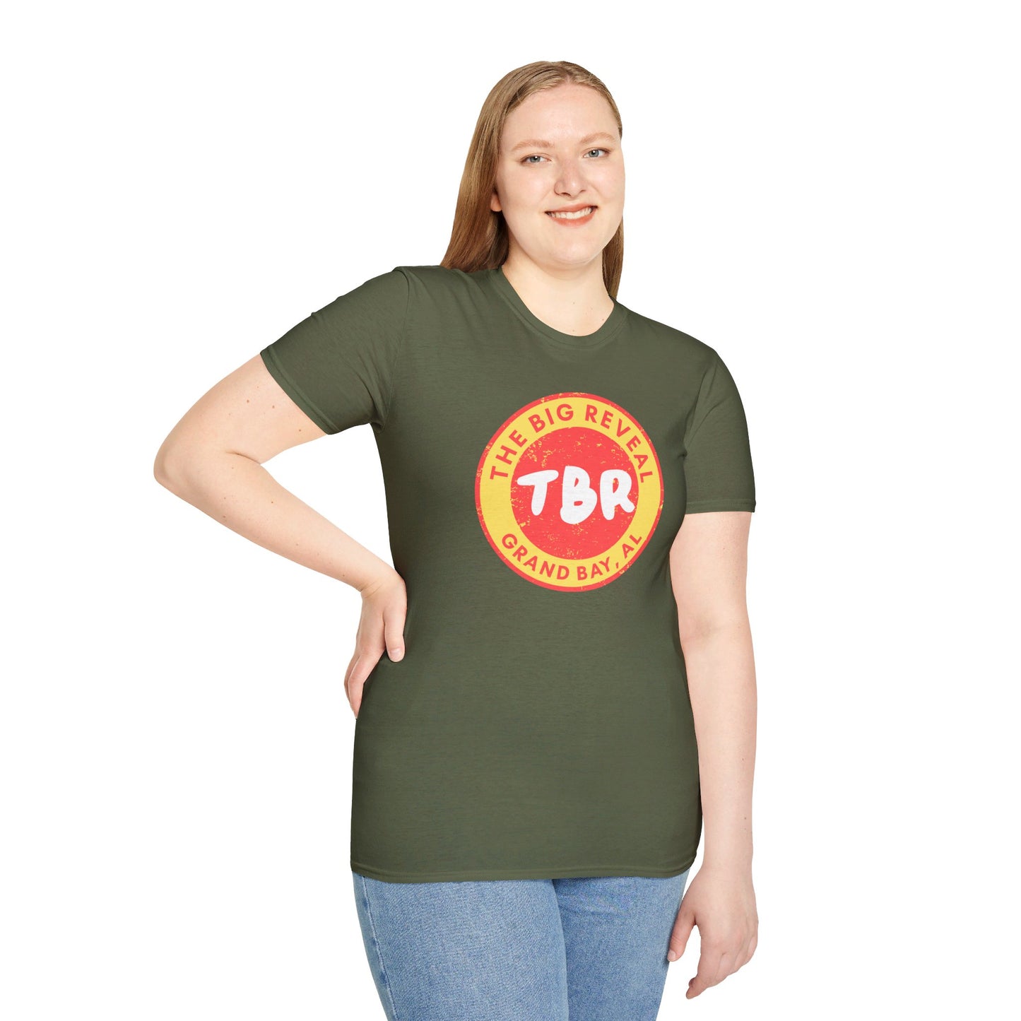 The Big Reveal Large Circle Logo Shirt