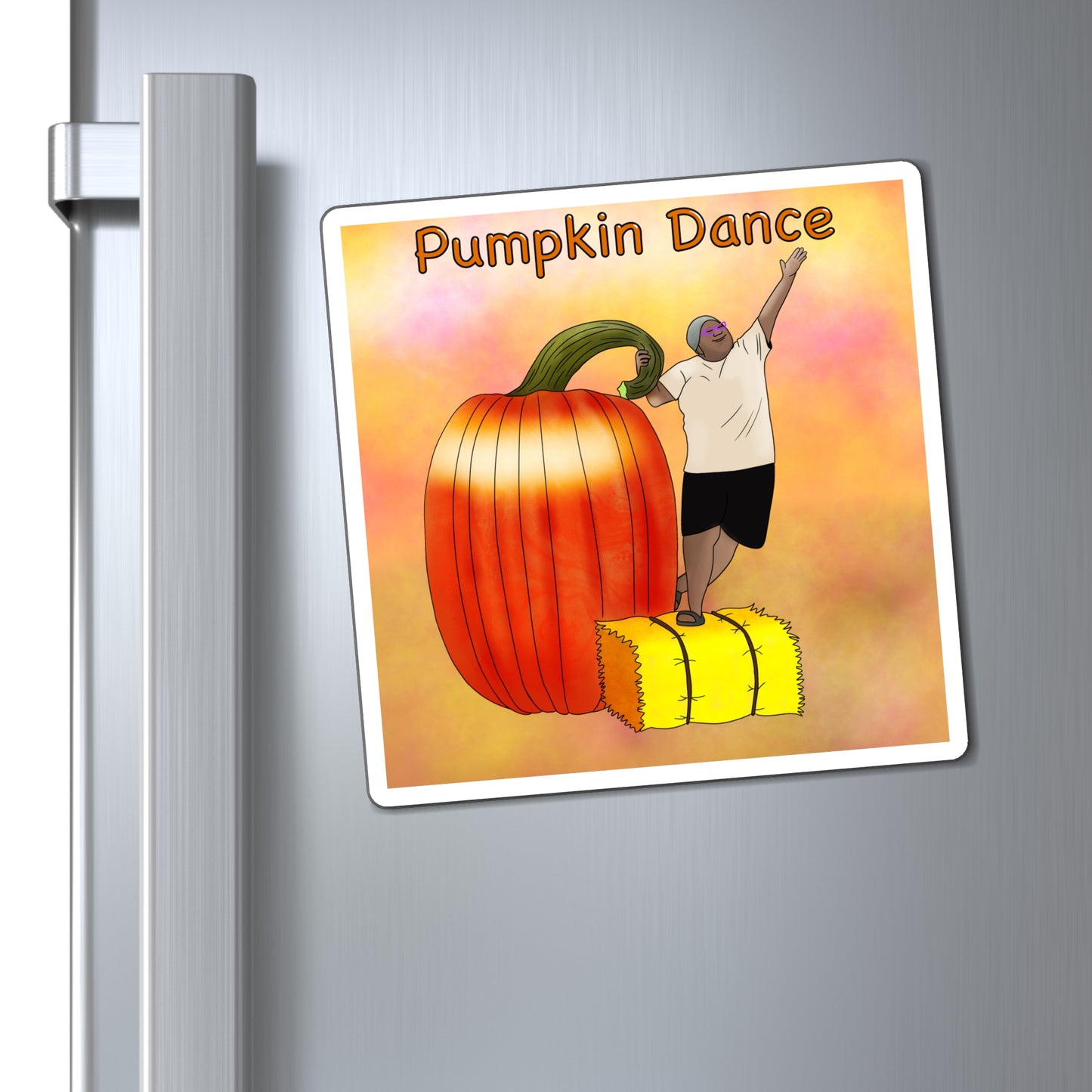 Pumpkin Dance MG Magnet