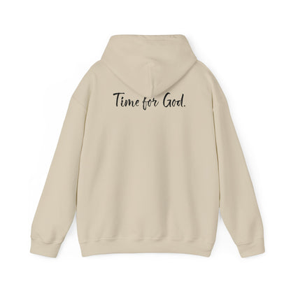 Time for Good (Front), Time for God (Back) Hoodie