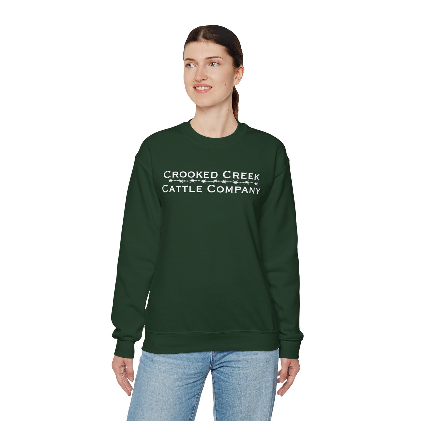 Classic Crooked Creek Cattle Company Crewneck