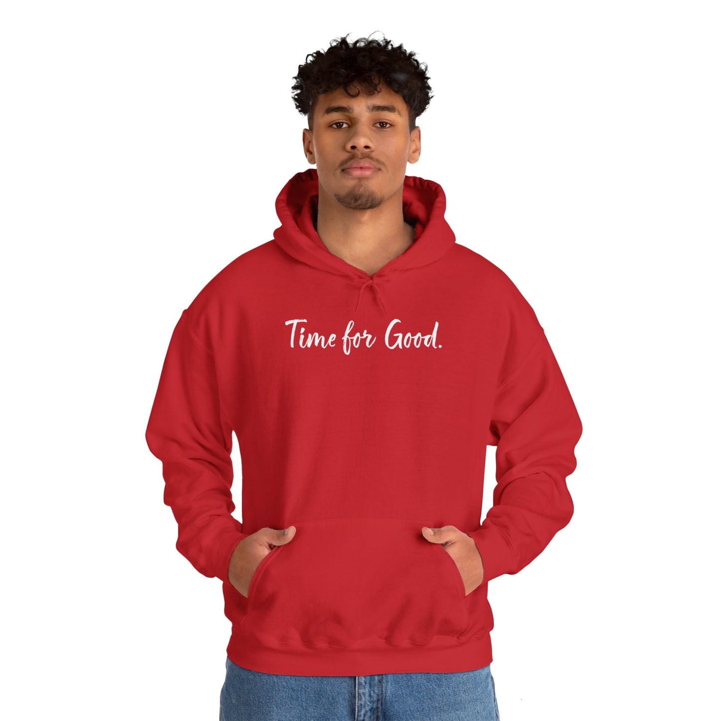 Time for Good (Front), Time for God (Back) Hoodie