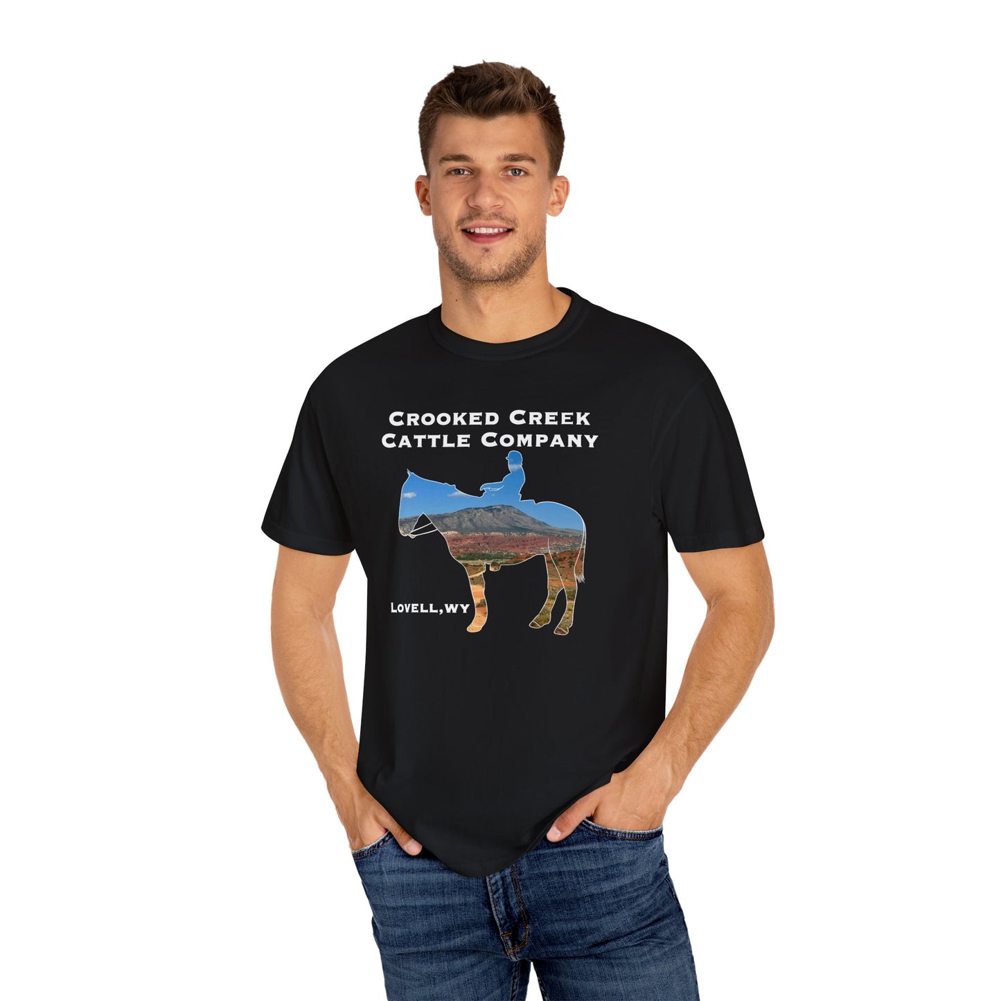 Crooked Creek Horse Mountain Design Shirt