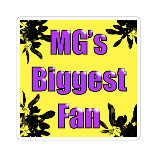 MG's Biggest Fan Sticker