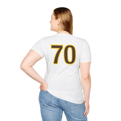 7 Zero is Our Hero With The Number 70 on The Back, Rex Merch