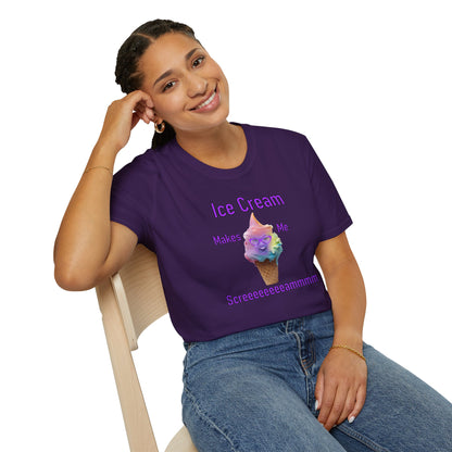 Ice Cream Make Me Scream MG Shirt Canada