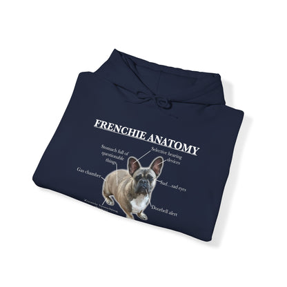 Frenchie Anatomy Hoodie