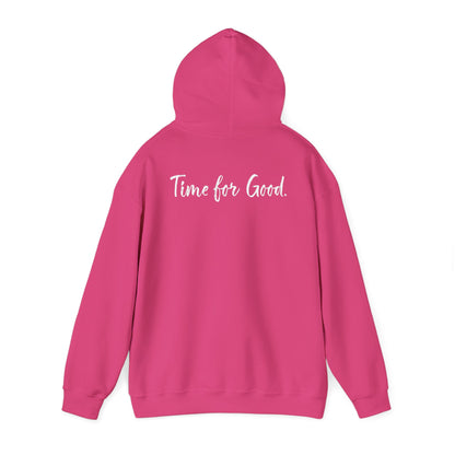 Time for God (Front), Time for Good (Back) Hoodie