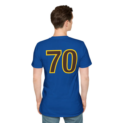 7 Zero is Our Hero With The Number 70 on The Back, Rex Merch