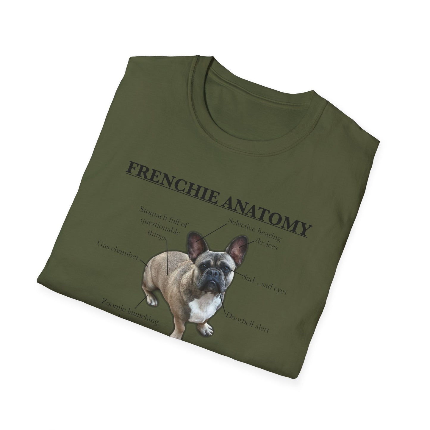 Frenchie Anatomy Shirt