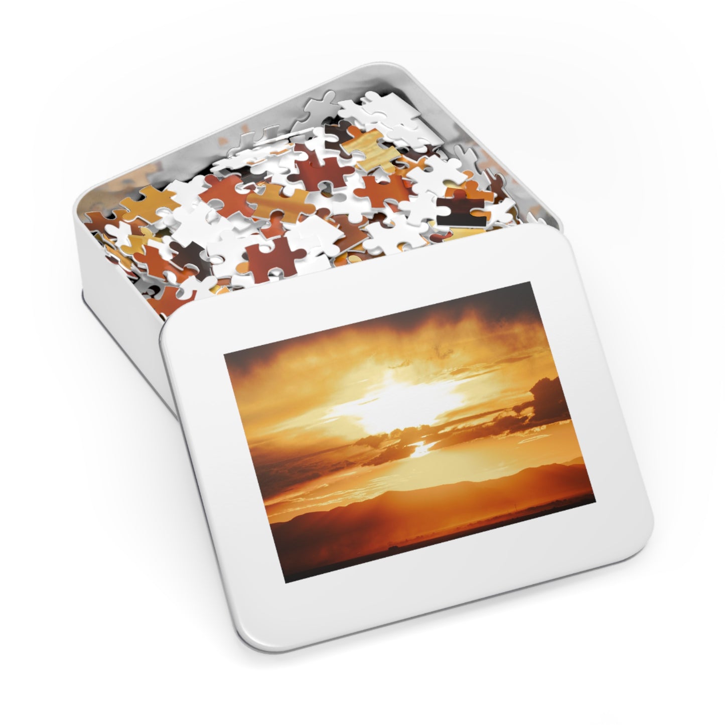 Golden Sunset Puzzle