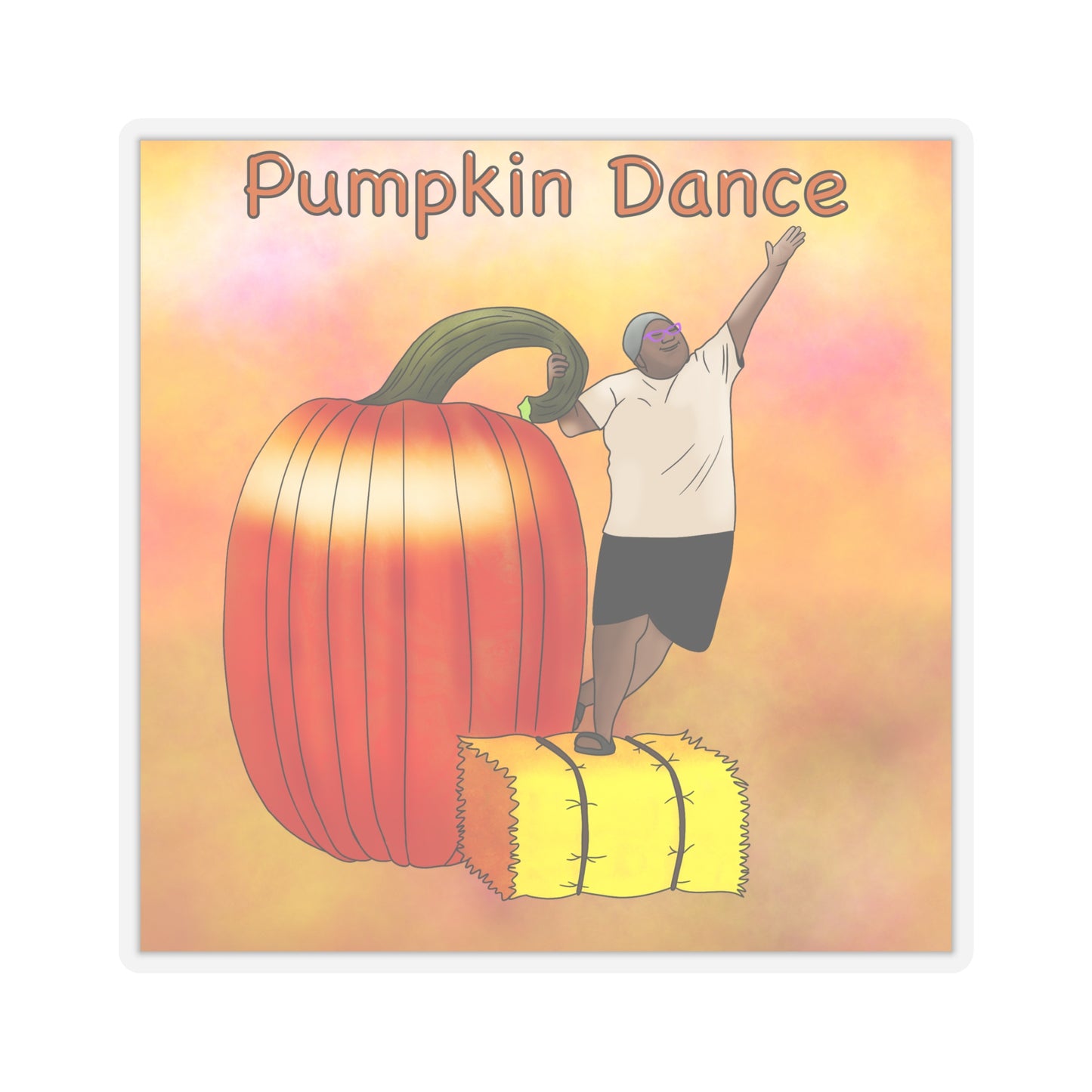 Pumpkin Dance MG Sticker