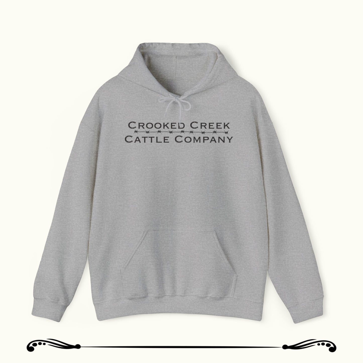 Classic Crooked Creek Cattle Company Hoodie