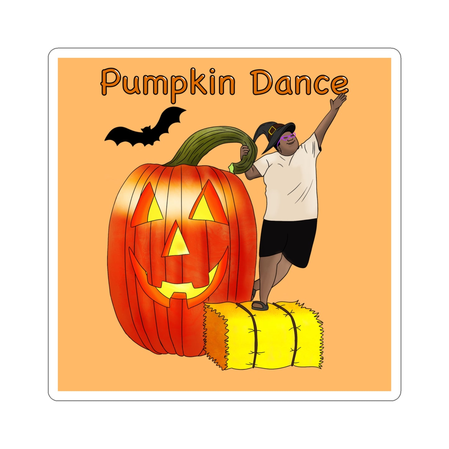 Pumpkin Dance MG Sticker (Halloween Version)