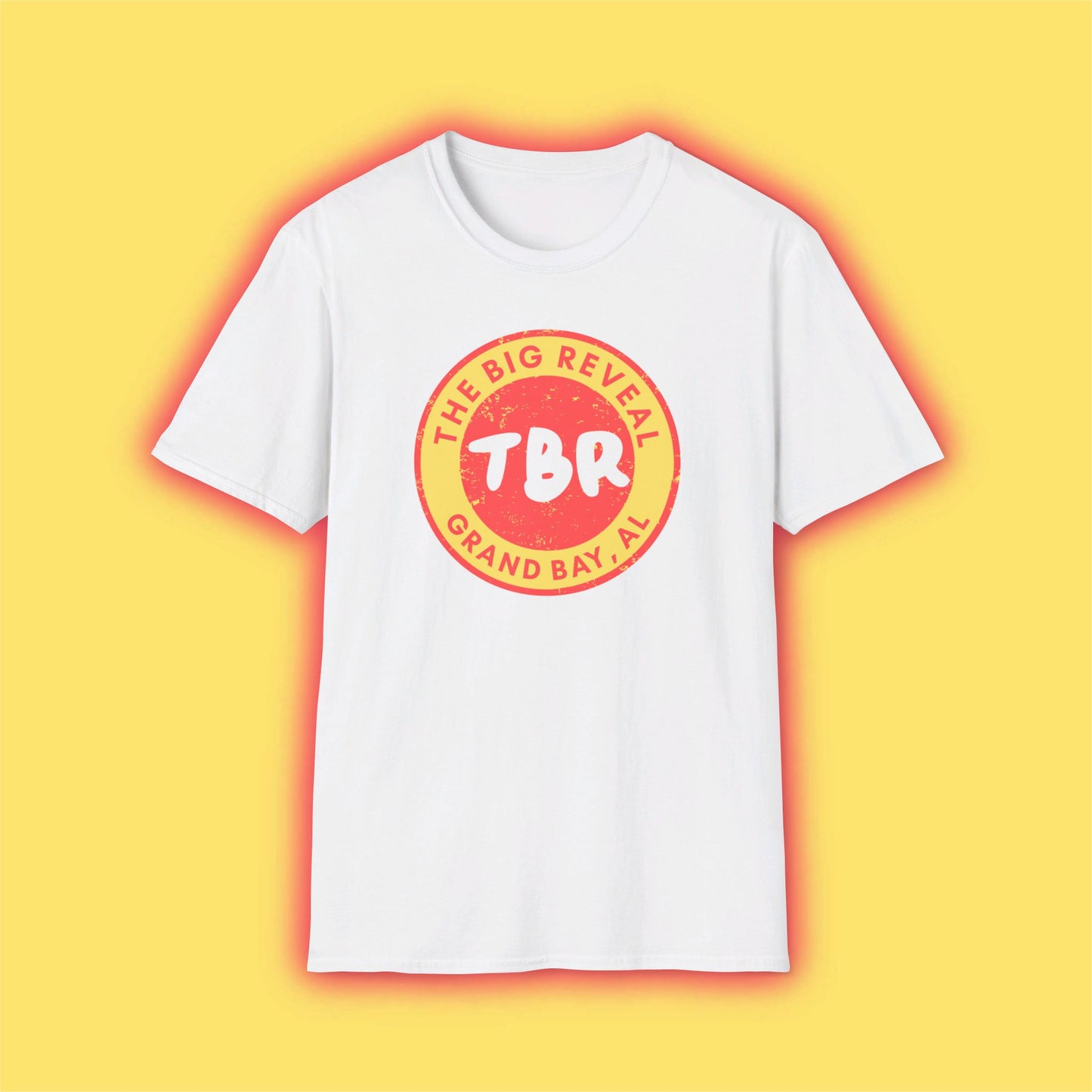 The Big Reveal Large Circle Logo Shirt