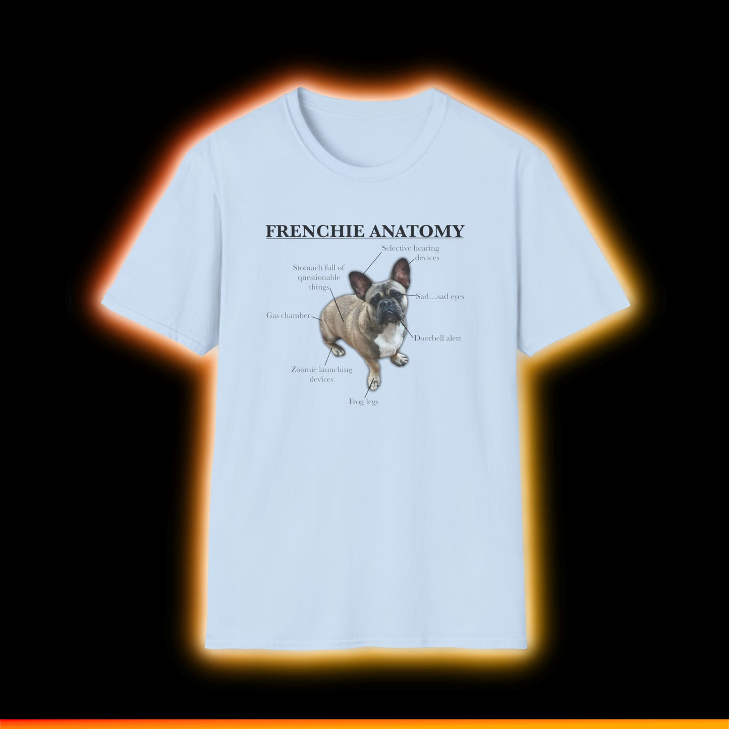 Frenchie Anatomy Shirt