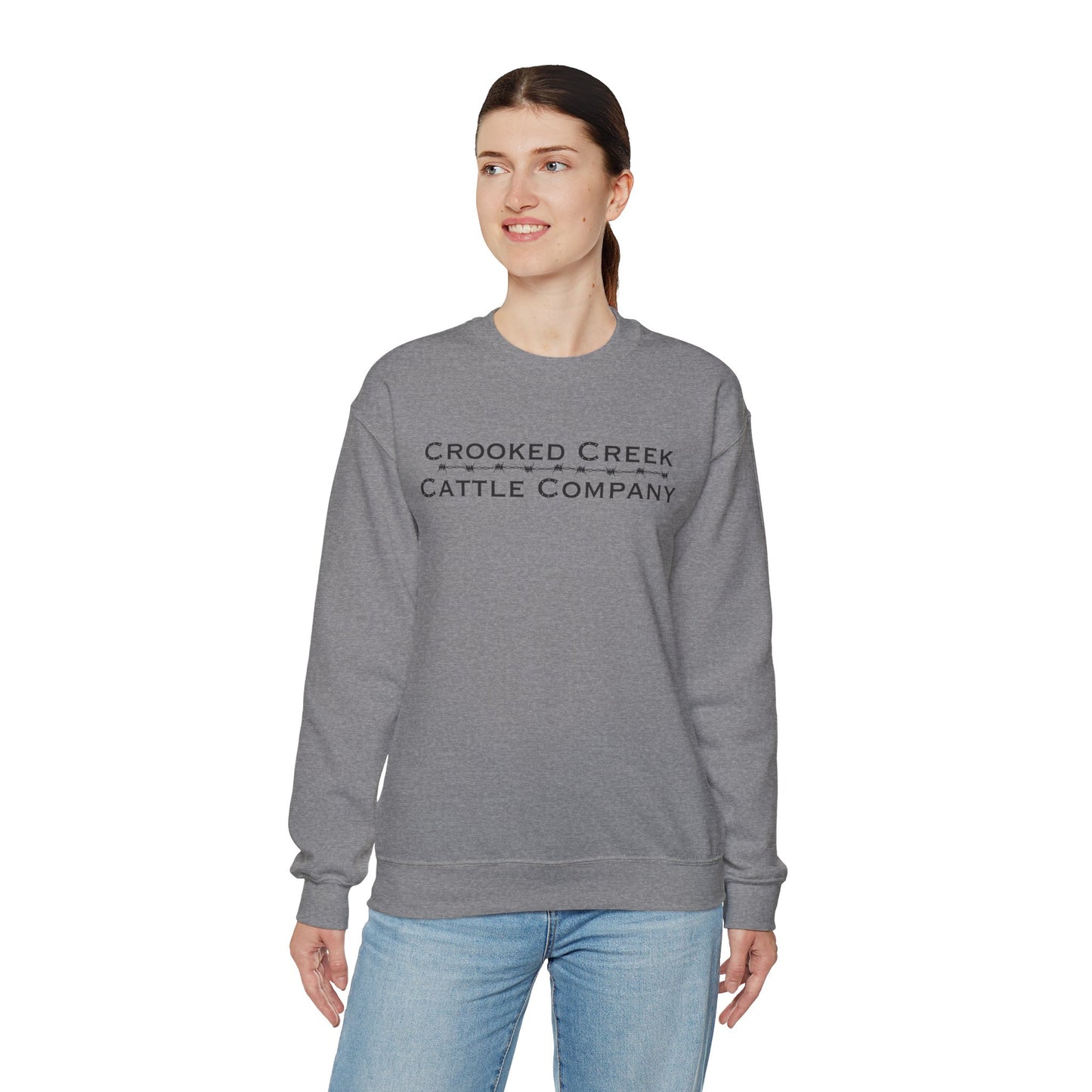 Classic Crooked Creek Cattle Company Crewneck