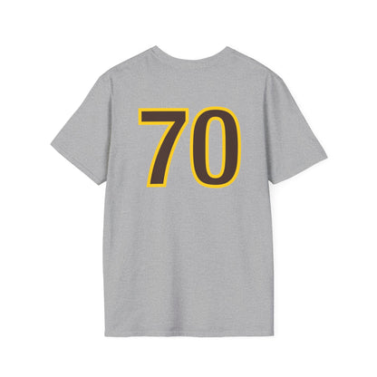 7 Zero is Our Hero With The Number 70 on The Back, Rex Merch