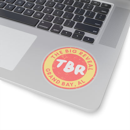 The Big Reveal Circle Sticker