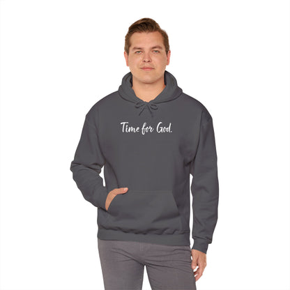 Time for God (Front), Time for Good (Back) Hoodie