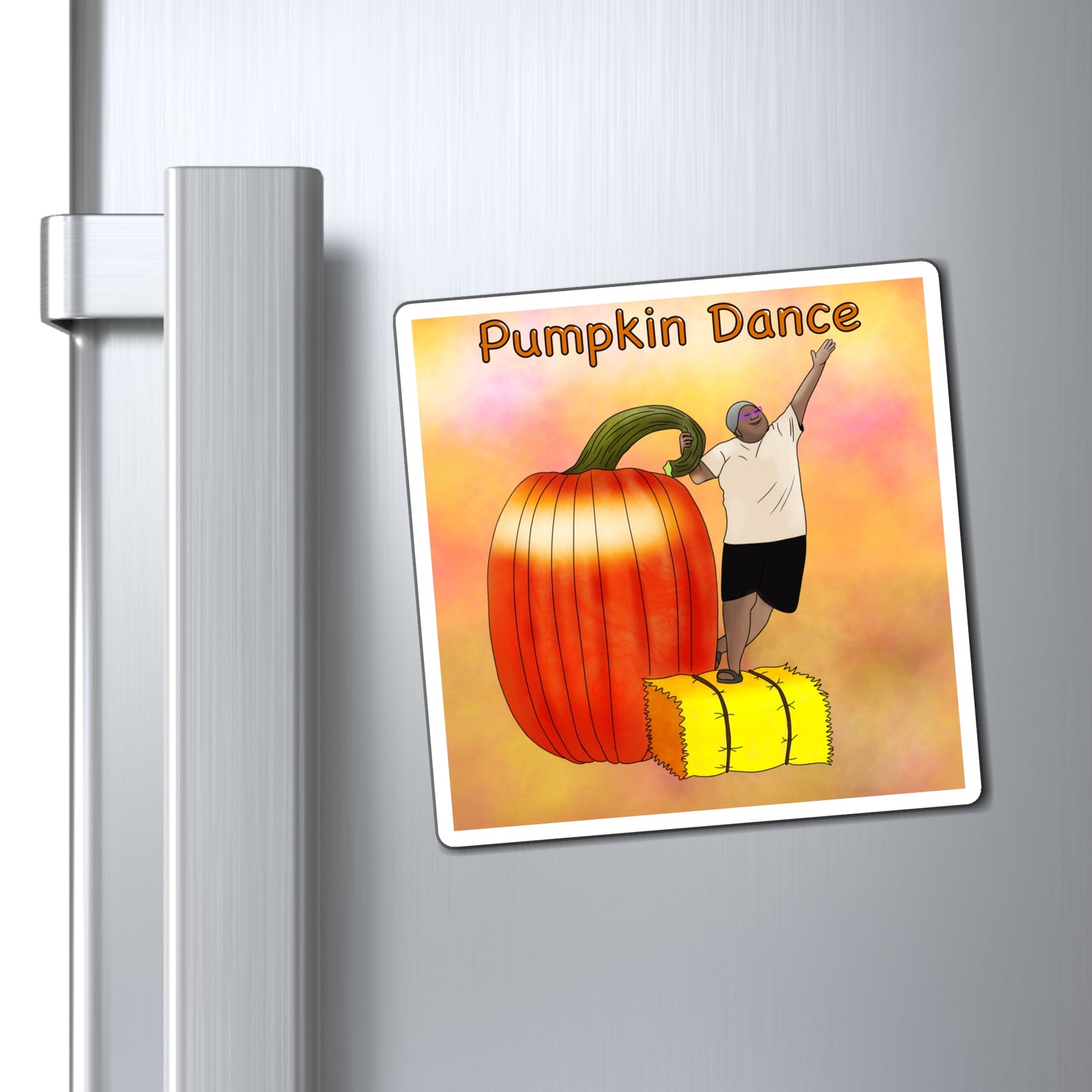 Pumpkin Dance MG Magnet