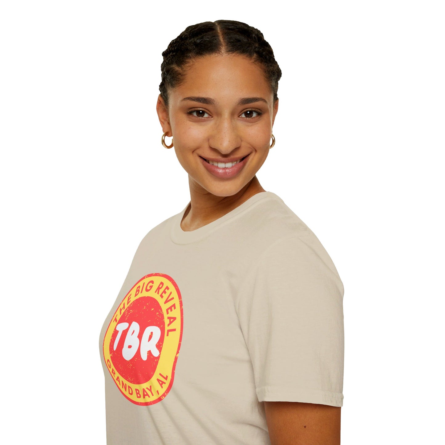 The Big Reveal Large Circle Logo Shirt