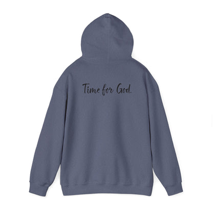 Time for Good (Front), Time for God (Back) Hoodie