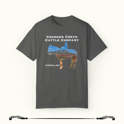 Crooked Creek Horse Mountain Design Shirt