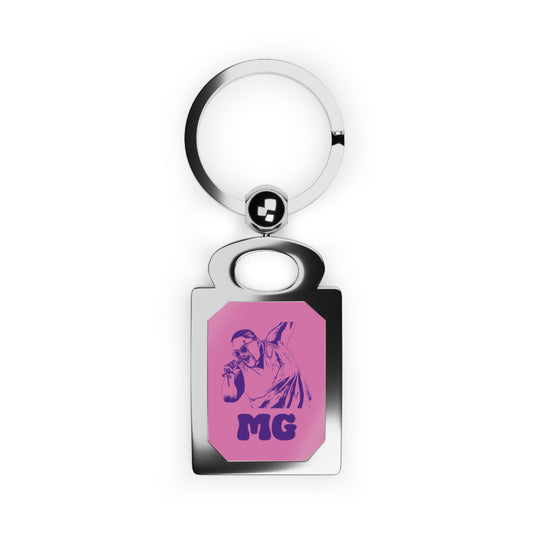 MG Singing Fan Made Keyring