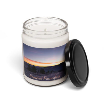 Golden Sunset at Jelm Mountain Candle