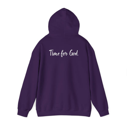 Time for Good (Front), Time for God (Back) Hoodie