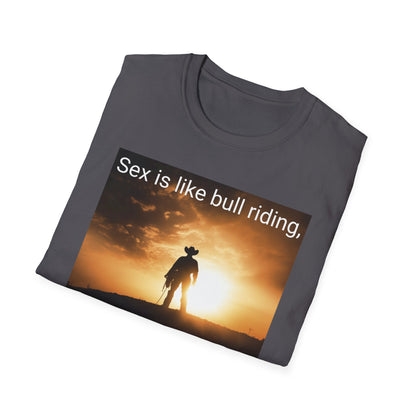 Sex is like bull riding
